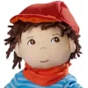 HABA Graham 12" Soft Boy Doll With Brown Hair, Brown Eyes Removable Clothing & Shoes