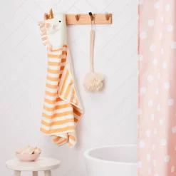 25"x50" Unicorn Kids' Hooded Towel - Pillowfort™