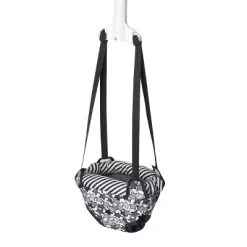 Evenflo Exersaucer Doorway Jumper Star Power - Black