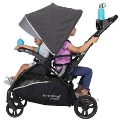 Baby Trend Sit N' Stand 5-in-1 Shopper Stroller Travel System - Gray -Baby World Shop GUEST 5736c01d a836 4bd5 b672 b68a534e8a38