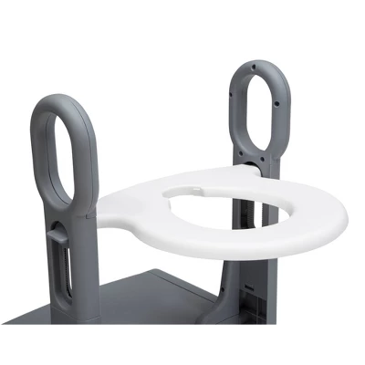 Delta Children Little Jon-EE Adjustable Potty Seat And Step Stool - White/Gray 11 Delta Children Little Jon-EE Adjustable Potty Seat And Step Stool - White/Gray - Image 9