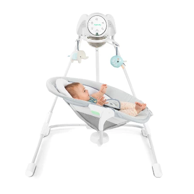 Ingenuity Inlighten Soothing Baby Swing - Dakota 4 Ingenuity Inlighten Soothing Baby Swing - Dakota - Image 2