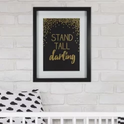 RoomMates Framed Wall Poster Prints Stand Tall - Gold