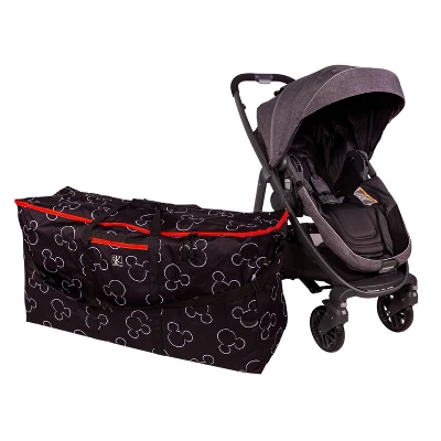 Disney Baby + J.L. Childress Single & Double Stroller Travel Bag - Mickey Black 5 Disney Baby + J.L. Childress Single & Double Stroller Travel Bag - Mickey Black - Image 3