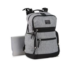 Eddie Bauer Sport Traveler Back Pack Diaper Bag - Gray