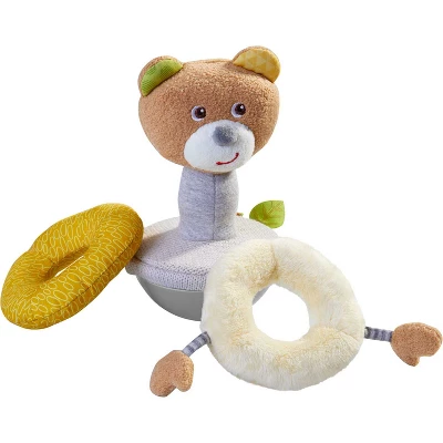 HABA Roly Poly Bear Soft Wobbling & Chiming Baby Toy 3 HABA Roly Poly Bear Soft Wobbling & Chiming Baby Toy