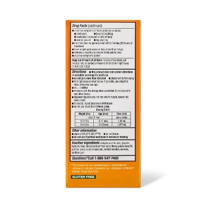 Infants Concentrated Ibuprofen Berry NSAID - 2 Fl Oz - Up & Up™ 4 Infants Concentrated Ibuprofen Berry NSAID - 2 Fl Oz - Up & Up™ - Image 2