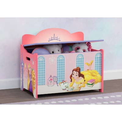 Delta Children Disney Princess Deluxe Toy Box - Greenguard Gold Certified 3 Delta Children Disney Princess Deluxe Toy Box - Greenguard Gold Certified