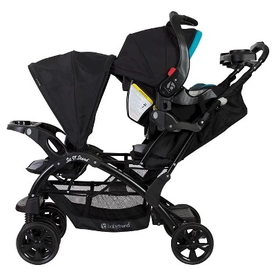 Baby Trend Sit N' Stand Double Stroller - Moonstruck 4 Baby Trend Sit N' Stand Double Stroller - Moonstruck - Image 2