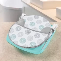 Summer Infant Deluxe Baby Bather Dashed Dots Gray/Aqua -Baby World Shop GUEST 63643b0c 3bb7 4f6f 9f40 073842fdf404