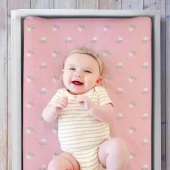 The Peanutshell Changing Pad Covers - Pink Roses/Floral 2pk -Baby World Shop GUEST 662520a0 6836 4f4b 9e66 1cc3a98748d8