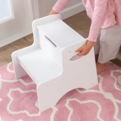 KidKraft Two Step Stool White 6 KidKraft Two Step Stool White -Baby World Shop GUEST 6740ee03 ea3d 44ec b208 a1c9c9f84c47