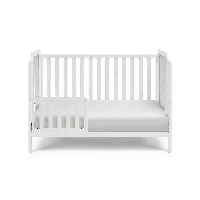 Suite Bebe Brees 3-in-1 Convertible Island Crib - White/Graystone 5 Suite Bebe Brees 3-in-1 Convertible Island Crib - White/Graystone - Image 3