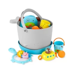 Skip Hop Moby Fun-Filled Baby Bath Toy & Bucket Gift Set - 2pc -Baby World Shop GUEST 68ab2a0c bdc6 4254 afba bdd6a10bd5b8