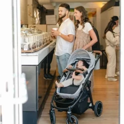 Larktale Crossover All-in-One Stroller And Wagon - Convert From A Single Baby Stroller To A Two Seater Pull Wagon With Canopy - Nightcliff Stone -Baby World Shop GUEST 6acfc197 c602 488c 973b ff3db0a4ee1c