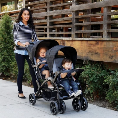 Baby Trend Sit N' Stand Double Stroller - Moonstruck 8 Baby Trend Sit N' Stand Double Stroller - Moonstruck - Image 6