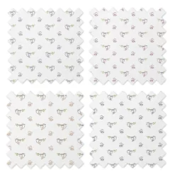Bacati - Happy Monkeys Pink/Lilac/Gray Girls Muslin Swaddling Blankets Set Of 4 9 Bacati - Happy Monkeys Pink/Lilac/Gray Girls Muslin Swaddling Blankets Set Of 4 -Baby World Shop GUEST 6b776cf6 48cd 4f4b a942 8f9be9c4672d
