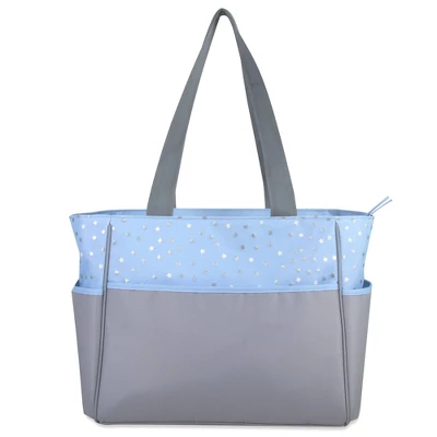 Baby Essentials Diaper Bag 5-in-1 - Blue 9 Baby Essentials Diaper Bag 5-in-1 - Blue - Image 7