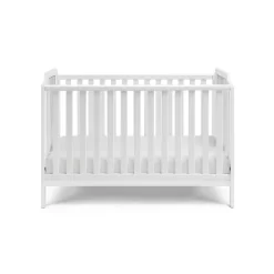 Suite Bebe Brees 3-in-1 Convertible Island Crib - White/Graystone