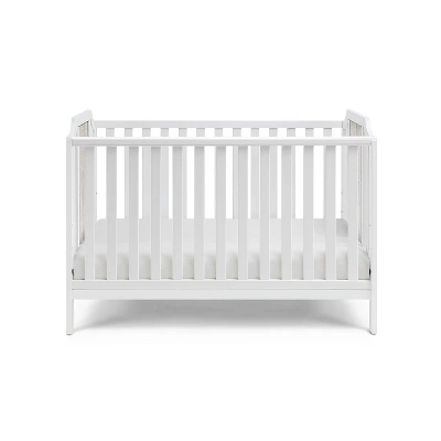 Suite Bebe Brees 3-in-1 Convertible Island Crib - White/Graystone 3 Suite Bebe Brees 3-in-1 Convertible Island Crib - White/Graystone