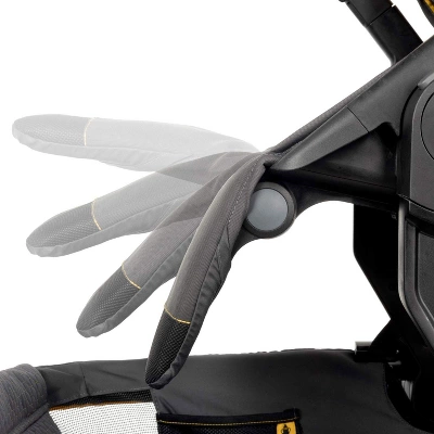 Evenflo 63012343 Second Seat For Pivot Xplore Stroller Or Travel System With 5 Point Harness System And Multiple Riding Positions, Adventurer Gray 4 Evenflo 63012343 Second Seat For Pivot Xplore Stroller Or Travel System With 5 Point Harness System And Multiple Riding Positions, Adventurer Gray - Image 2