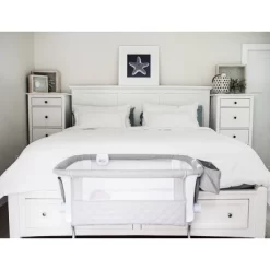 Baby Delight Beside Me Dreamer Deluxe Bassinet And Bedside Sleeper - Quilted Pebble Gray -Baby World Shop GUEST 6e28f9bd 9e15 49eb 8fbb d5a6e39a447d