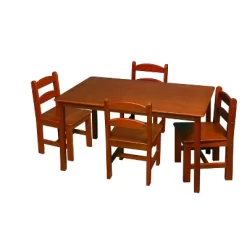 5pc Kids' Rectangle Table And Chair Set - Gift Mark 14 5pc Kids' Rectangle Table And Chair Set - Gift Mark -Baby World Shop GUEST 7170df26 dacc 470f 8f08 a8c887975a6b