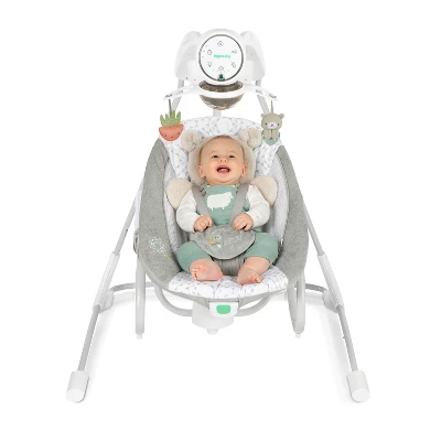 Ingenuity Inlighten Soothing Swing And Rocker - Nate 3 Ingenuity Inlighten Soothing Swing And Rocker - Nate