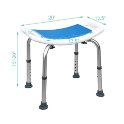Costway Shower Bath Chair 6 Adjustable Height Bathtub Stool Bench Non-Slip Padded Seat -Baby World Shop GUEST 759b62da 5f03 4a83 93b2 4f5097ba22d3