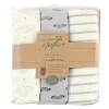 Touched By Nature Baby Boy Organic Cotton Swaddle Wraps, Mr. Moon, 0-3 Months -Baby World Shop GUEST 75afac74 01da 4591 b9ca f309c05b6212