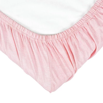 Lush Décor Unicorn Heart Rainbow Star Organic Cotton Changing Pad Cover - 2pk 6 Lush Décor Unicorn Heart Rainbow Star Organic Cotton Changing Pad Cover - 2pk - Image 4