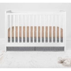 Bacati - Owls In The Woods Beige/Gray 4 Pc Crib Bedding Set With Diaper Caddy -Baby World Shop GUEST 786e49b4 2426 4358 91a7 321d09b4daee
