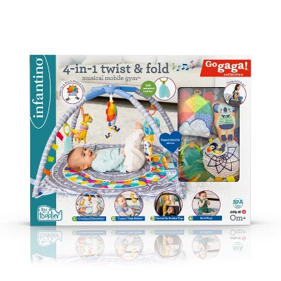 Infantino 4-in-1 Twist & Fold Musical Mobile Activity Gym 15 Infantino 4-in-1 Twist & Fold Musical Mobile Activity Gym - Image 13
