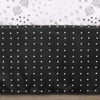 The Peanutshell Preston Black & White Crib Bedding Set, 4pc To 12 Pc 8 The Peanutshell Preston Black & White Crib Bedding Set, 4pc To 12 Pc - Image 6