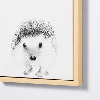 11x14 Framed Canvas Hedgehog - Cloud Island™ 4 11x14 Framed Canvas Hedgehog - Cloud Island™ - Image 2