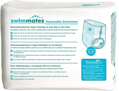Swimmates Adult Disposable Swim Diaper 4 Swimmates Adult Disposable Swim Diaper - Image 2