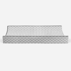 Bacati - Mustache Quilted Muslin Changing Pad Cover Gray -Baby World Shop GUEST 8039a01a bd6e 4ac4 a6c5 0c4c401b7b71