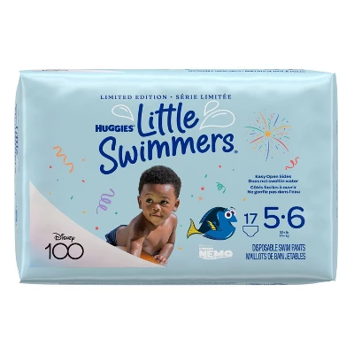 Huggies Little Swimmers Baby Swim Disposable Diapers – (Select Size And Count) 8 Huggies Little Swimmers Baby Swim Disposable Diapers – (Select Size And Count) - Image 6