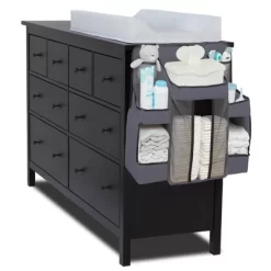 LA Baby Diaper Caddy And Nursery Organizer For Baby's Essentials - Gray -Baby World Shop GUEST 81bf1d11 4d09 4595 ba72 1f8a324565cf