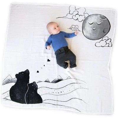 JumpOff Jo - 3-Piece Set, Swaddle Blanket, Security Bear, Monthly Photo Cards 4 JumpOff Jo - 3-Piece Set, Swaddle Blanket, Security Bear, Monthly Photo Cards - Image 2