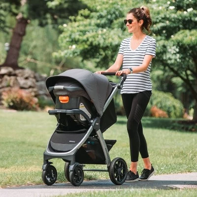 Chicco Bravo Quick-Fold Stroller - Black 4 Chicco Bravo Quick-Fold Stroller - Black - Image 2