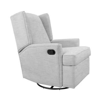 SECOND STORY HOME Hemingway Swivel Recliner Chair - Gray 7 SECOND STORY HOME Hemingway Swivel Recliner Chair - Gray - Image 5