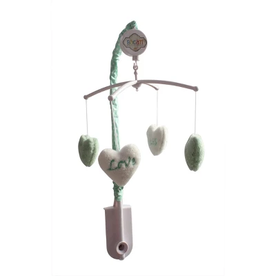 Bacati - Love Gray Mint 10 Pc Crib Bedding Set With 2 Crib Fitted Sheets 12 Bacati - Love Gray Mint 10 Pc Crib Bedding Set With 2 Crib Fitted Sheets - Image 10