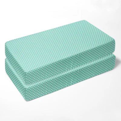 Bacati - Love Gray Mint 10 Pc Crib Bedding Set With 2 Crib Fitted Sheets 7 Bacati - Love Gray Mint 10 Pc Crib Bedding Set With 2 Crib Fitted Sheets - Image 5