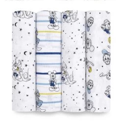 Aden By Aden + Anais Muslin Swaddle Blankets Disney - 4pk -Baby World Shop GUEST 888dc6d7 687b 4daa 8db2 ff96be08d916