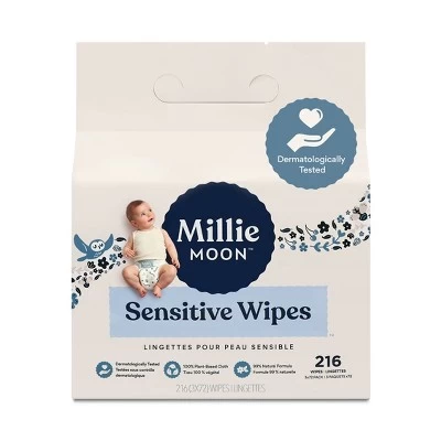 Millie Moon Sensitive Wipes (Select Count) 8 Millie Moon Sensitive Wipes (Select Count) - Image 6