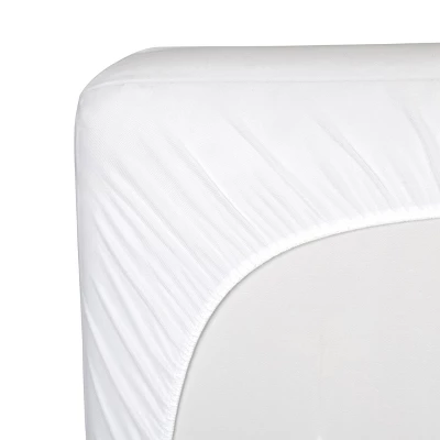Sealy Naturals Cotton Fitted Crib & Toddler Mattress Pad 4 Sealy Naturals Cotton Fitted Crib & Toddler Mattress Pad - Image 2