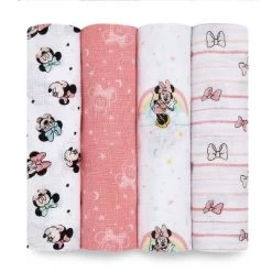 Aden By Aden + Anais Muslin Swaddle Blankets Disney - 4pk -Baby World Shop GUEST 8a6f4a37 e1ac 4e6d a3e4 b698a87c6750