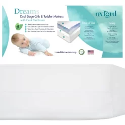 Oxford Baby Dreams Dual Stage Crib & Toddler Mattress -Baby World Shop GUEST 8b198c1e ff5e 418c 8a9e 816bddd39bb9