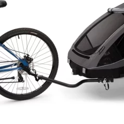 Delta Children Jeep Everest 2-in-1 Child Bike Trailer And Stroller - Gray -Baby World Shop GUEST 8b358369 e936 44d4 9add f6fe65d16d6a